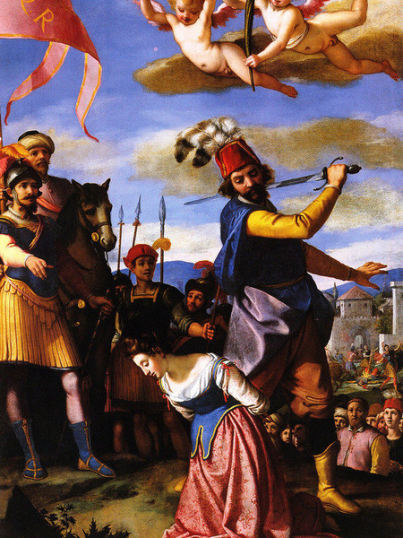 Jacopo Chimenti, Il martirio di Santa Barbara, Museo della Collegiata di Sant'Andrea, Empoli (FI)