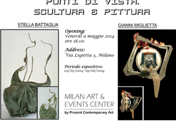 Stella Battaglia e Gianni Miglietta. Punti di vista. Scultura e pittura, MA-EC - Milan Art & Events Center