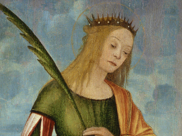 Vittore Carpaccio, Santa Caterina d'Alessandria, 1485-1490 | Courtesy Museo di Castelvecchio, Verona