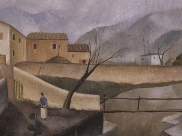 Pietro Bugiani, La passerella, 1928