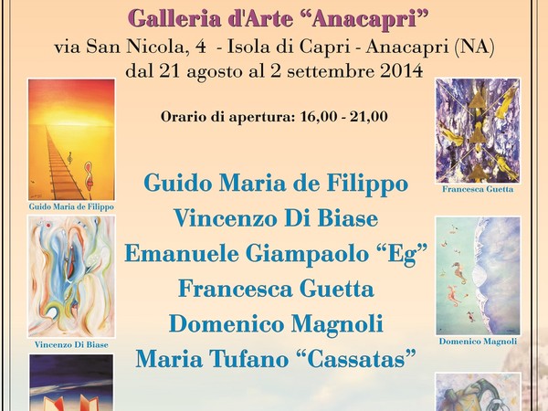 Mostra Personale d'Arte, Galleria d’Arte “Anacapri”, Anacapri (NA)