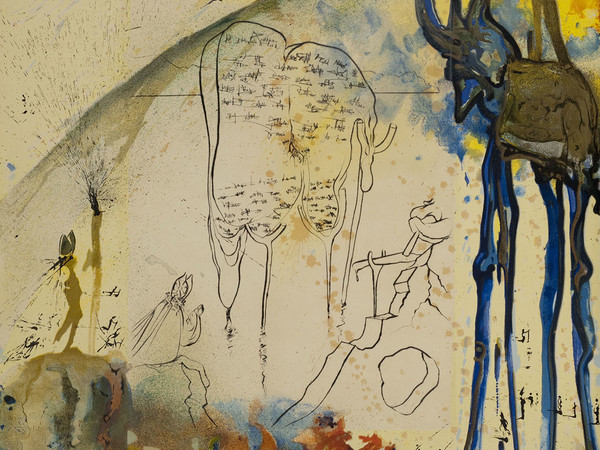 Salvador Dalí, Moise et Monotheisme, 1975