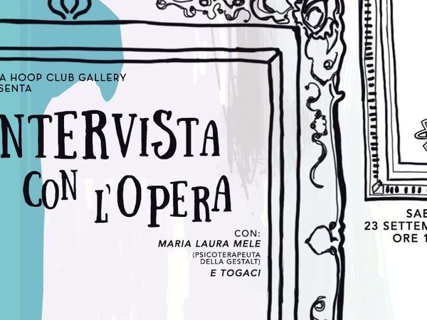 Intervista con l'opera - Incontro con l'artista Chiara Lu