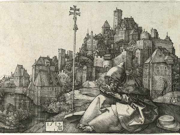 Albrecht Dürer, Sant'Antonio che legge, 1519. Courtesy Musei di Strada Nuova. Foto Luigino Visconti per il Comune di Genova<br />