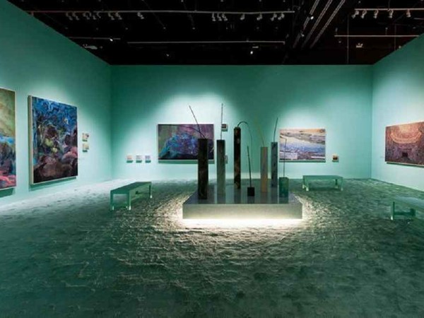 Hashel Al Lamki, Neptune, 2021, Beyond: Emerging Artists 2021. Image courtesy of Abu Dhabi Art