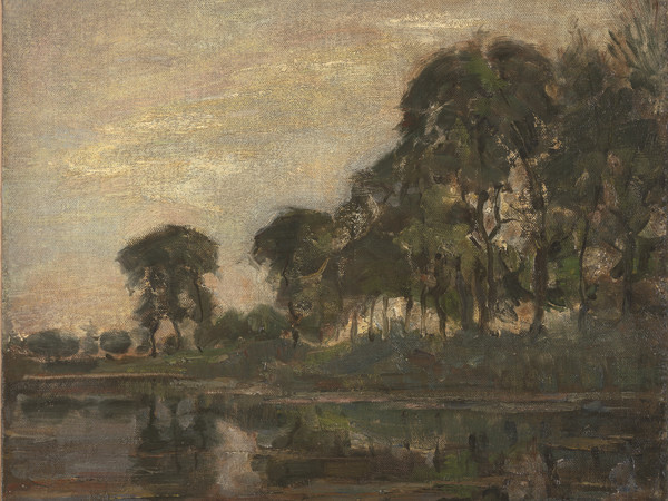 Piet Mondrian (1872-1944), Trees along the Gein, 1905, Olio su tela, 58 x 48 cm, Gemeentemuseum Den Haag