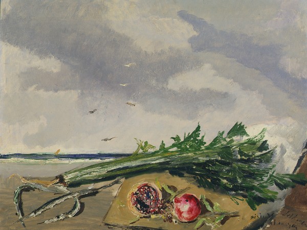 Filippo De Pisis, Natura morta (settembre a Venezia), 1937, olio su tela. Courtesy Galleria Nazionale d’Arte Moderna e Contemporanea