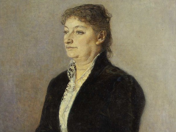 Luigi Serra, Ritratto della signora Enrica Merlani (1888). © MAMbo 