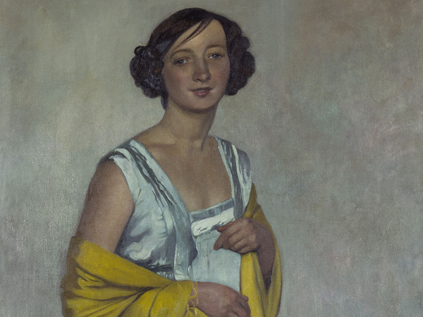 Felix Vallotton, Ritratto di signora con scialle giallo, 1909, Olio su tela, Aargauer Kunsthaus | Courtesy of Studio Esseci 2016