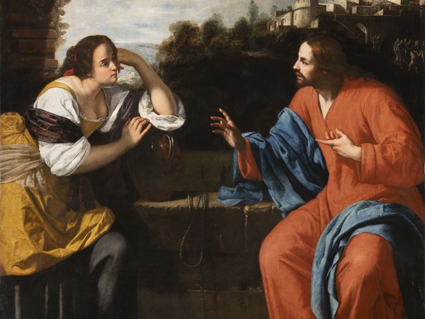 Artemisia Gentileschi, Cristo e la Samaritana al pozzo, 1636 – 1637