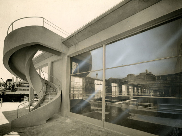 Studio Marconi, Stazione marittima Andrea Doria a Genova (architetto L. Vietti), 1932 ca., Mart, Archivio del ʼ900, Fondo Figini-Pollini