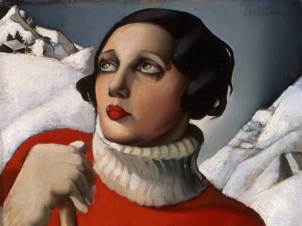 Tamara de Lempicka, Saint-Moritz, 1929, Olio su tavola, Orléans, Musée des Beaux-Arts | Courtesy of Musei San Domenico, Forlì, 2017