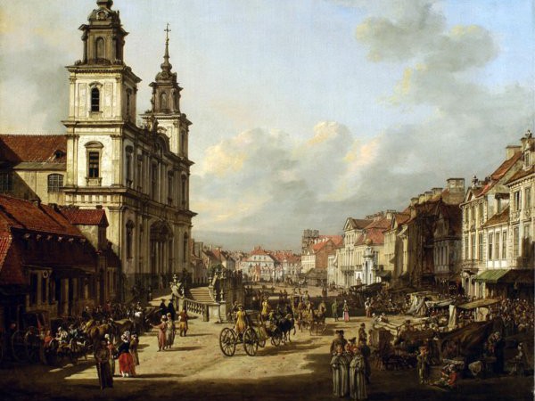 Bernardo Bellotto, La Chiesa di Santa Croce