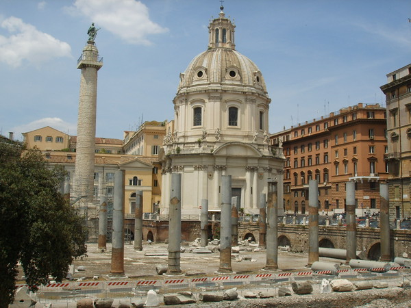 Trajan Column and the Markets