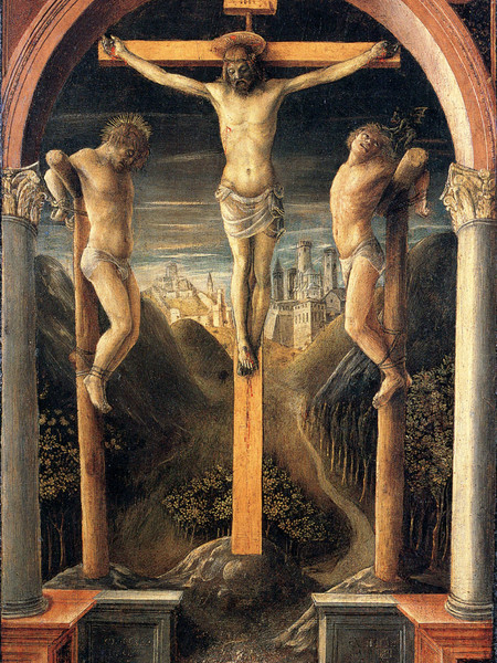 Vincenzo Foppa, I tre crocifissi, 1450 ca