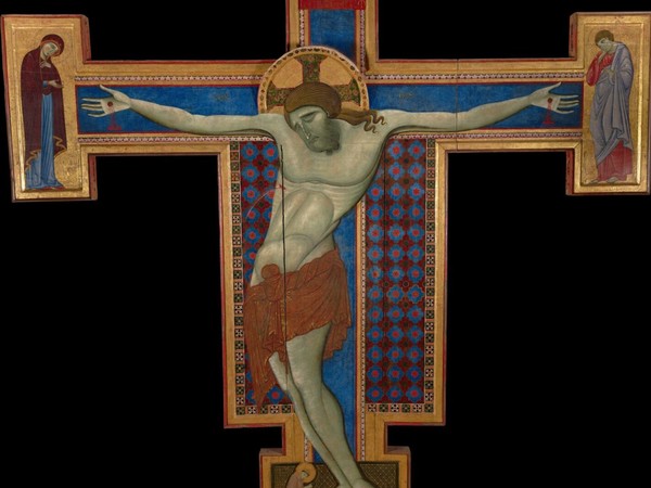Maestro di San Francesco, Croce dipinta, 1272, particolare