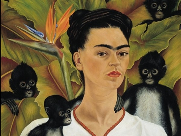 Frida Kahlo, Autoritratto con scimmie, 1943. © The Vergel Foundation, Collezione Jacques and Natasha Gelman, Città del Messico, by SIAE 2014