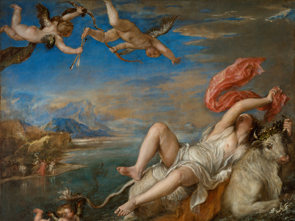 Tiziano Vecellio (1490 - 1576), Il Ratto di Europa,1562, Olio su tela, 178 x 205 cm | © Isabella Stewart Gardner Museum, Boston