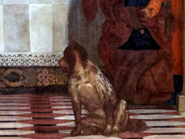 Paolo Veronese (1523 - 1588), Convito in casa Levi, 1573, Olio su tela, 5.55 x 12.8 m, Vnezia, Gallerie dell'Accademia