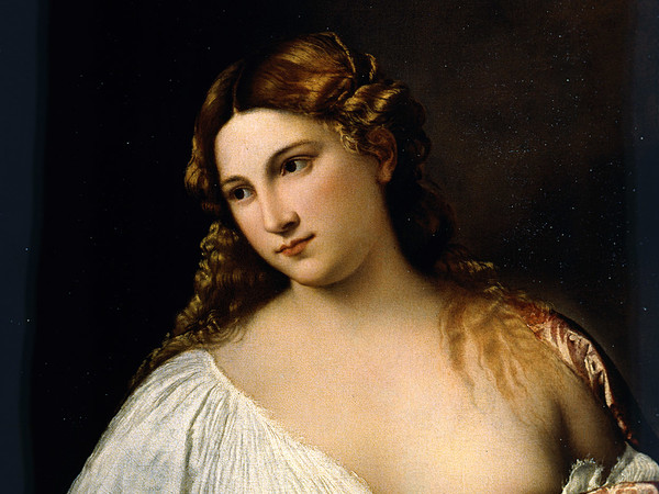 Tiziano Vecellio, Flora, 1517 circa, Olio su tela, Firenze, Gallerie degli Uffizi