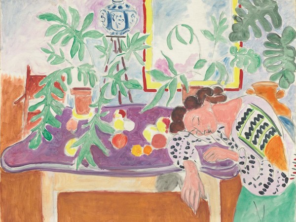 Henri Matisse, Natura morta con donna addormentata, 1940. Olio su tela, cm 82,5 x 100,7 Washington, National Gallery of Art. © Succession H. Matisse, by SIAE 2013
