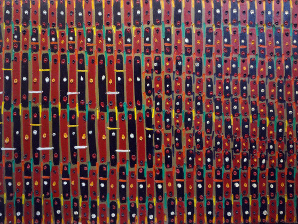 Franco Bemporad, Superficie sensoriale, 1961, olio su tela, 70x100cm 
