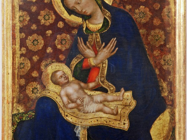 Gentile da Fabriano, Madonna dell’Umiltà, tempera su tavola. Pisa, Museo Nazionale di San Matteo