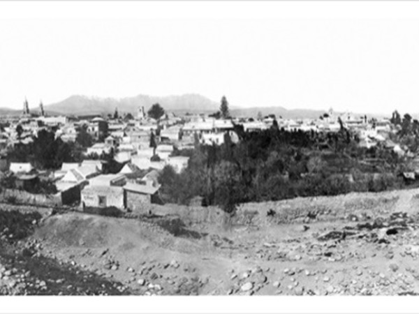 Max T. Vargas, Vista panoramica di Arequipa, 1900, 267x1180  mm