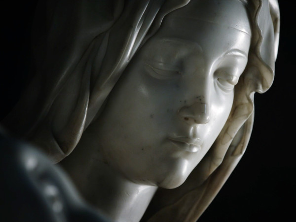 La Pietà vaticana. Scena tratta dal film Michelangelo Infinito | Courtesy of Sky