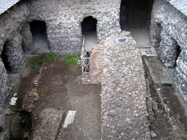 Case di Romolo, Livia, Augusto e il Lupercale