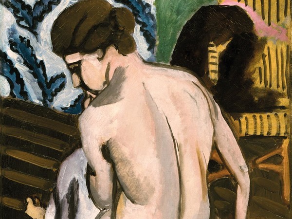 Henri Matisse, Nudo seduto di spalle, 1917, olio su tela. Philadelphia Museum of Art