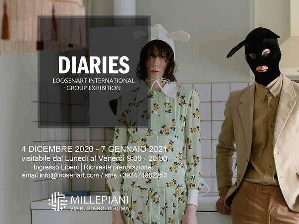 Diaries, group exhibition, Millepiani, Roma