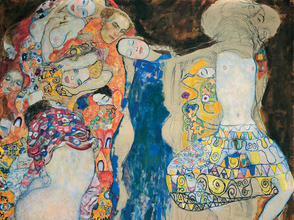 Gustav Klimt, La Sposa, 1917-1918, Olio su tela, 165 × 191 cm, Vienna, Klimt Foundation | © Klimt Foundation, Vienna