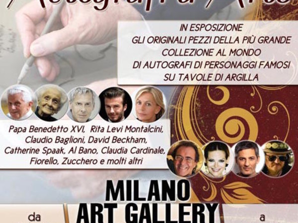 Autografi d'Arte, Milano Art Gallery, Milano