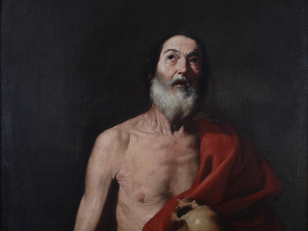 Jusepe de Ribera, o José de Ribera detto Spagnoletto (1591 - 1652), San Girolamo | Courtesy of Collezione Cavallini-Sgarbi