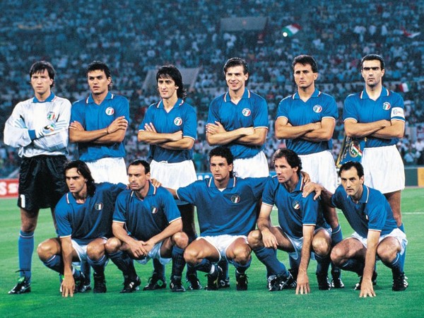   Campionati mondiali di clacio, Italia 90, la formazione italiana, 1990