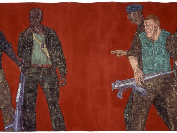 Leon Golub, <em>Mercenaries IV</em>, 1980 | Courtesy of Ulrich Meyer and Harriet Horwitz Meyer Collection, Chicago