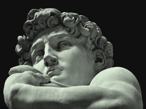 Fotogramma dal trailer del film Il Peccato. Il furore di Michelangelo, David  | Courtesy of Andrei Konchalovsky Studios, Jean Vigo Italia e Rai Cinema 01 Distribution