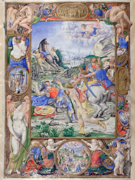 Giulio Clovio, La conversione di Paolo, Sir John Soane's Museum, Londra