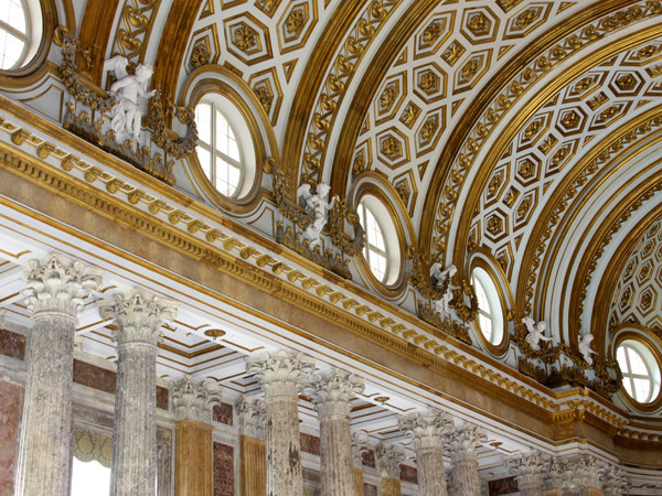 Caserta Palazzo Reale, Cappella Palatina, volta, particolare