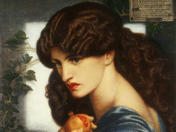 Dante Gabriel Rossetti, Proserpina, 1874. Olio su tela, cm 125,1 x 61. Donato nel 1940 da W. Graham Robertson Â©Tate, London 2014