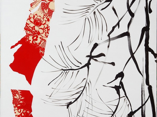 Zhang Hong Mei, Mental landscape 01, cloth acrylic, 2015