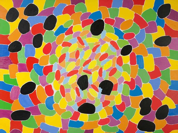 Ferruccio Gard, Invito al colore 148-115, 2008, Acrilico su tela, 145 x 115 cm