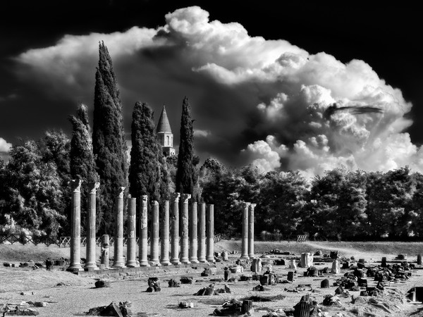 Elio Ciol,<em> Il Foro Romano di Aquileia</em>, 2016 | © Elio Ciol