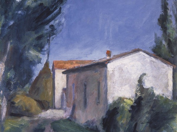 Ardengo Soffici, Paesaggio Toscano, Viottola, 1925, Museo Ardengo Soffici e del ‘900 italiano, Poggio a Caiano