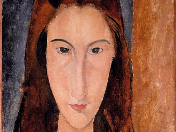 Modigliani, Jeanne He?buterne, moglie dell'artista, 1918.