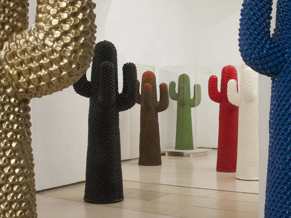 Franco Mello, Guido Drocco Cactus, 1972, Gufram Italia. Allestimento alla Fondazione Plart, 2017