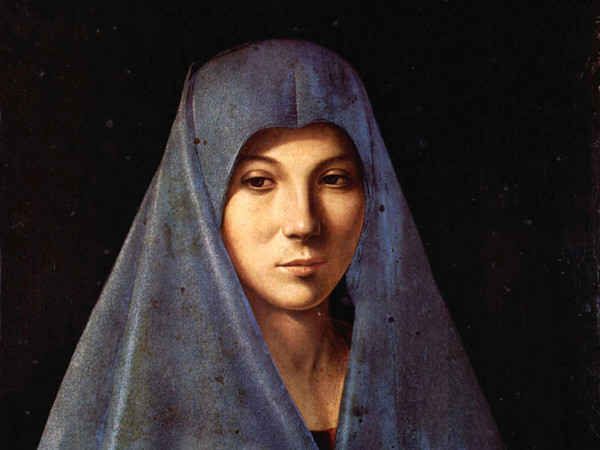 Antonello da Messina, Annunciata, 1475-76, Tempera e olio su tavola, 34.5 x 45 cm, Palermo, Galleria Regionale di Palazzo Abatellis