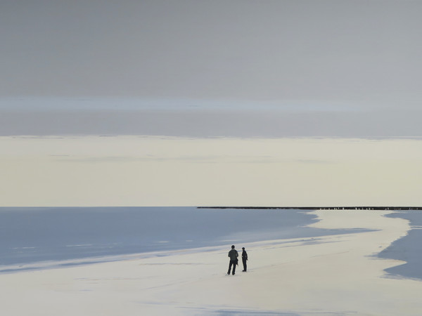 <span>Wim Claessen, Beach, acrilico su lino </span>