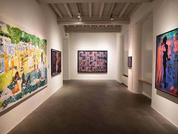 Gianluigi Colin, Costellazioni Familiari – Dialoghi sulla libertà. Installation views, Palazzo del Governatore, Parma, 2019